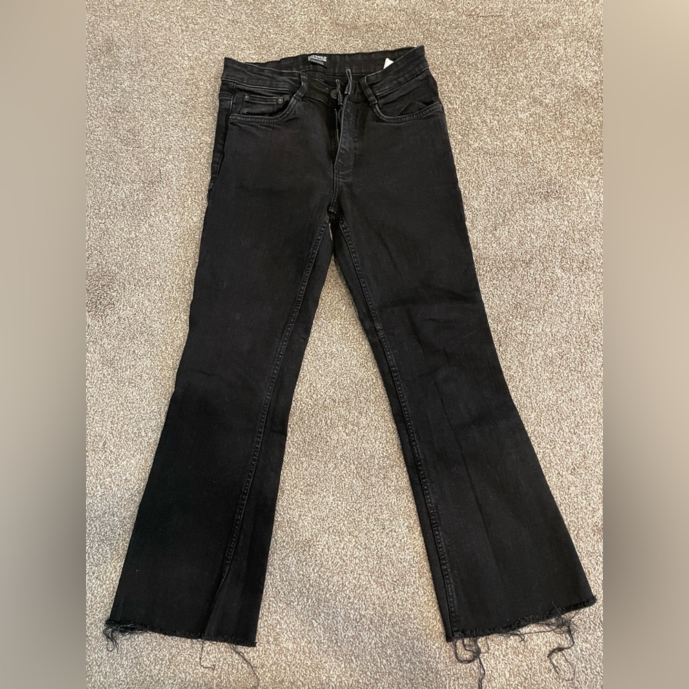 5 for $30 Zara crop flare jeans